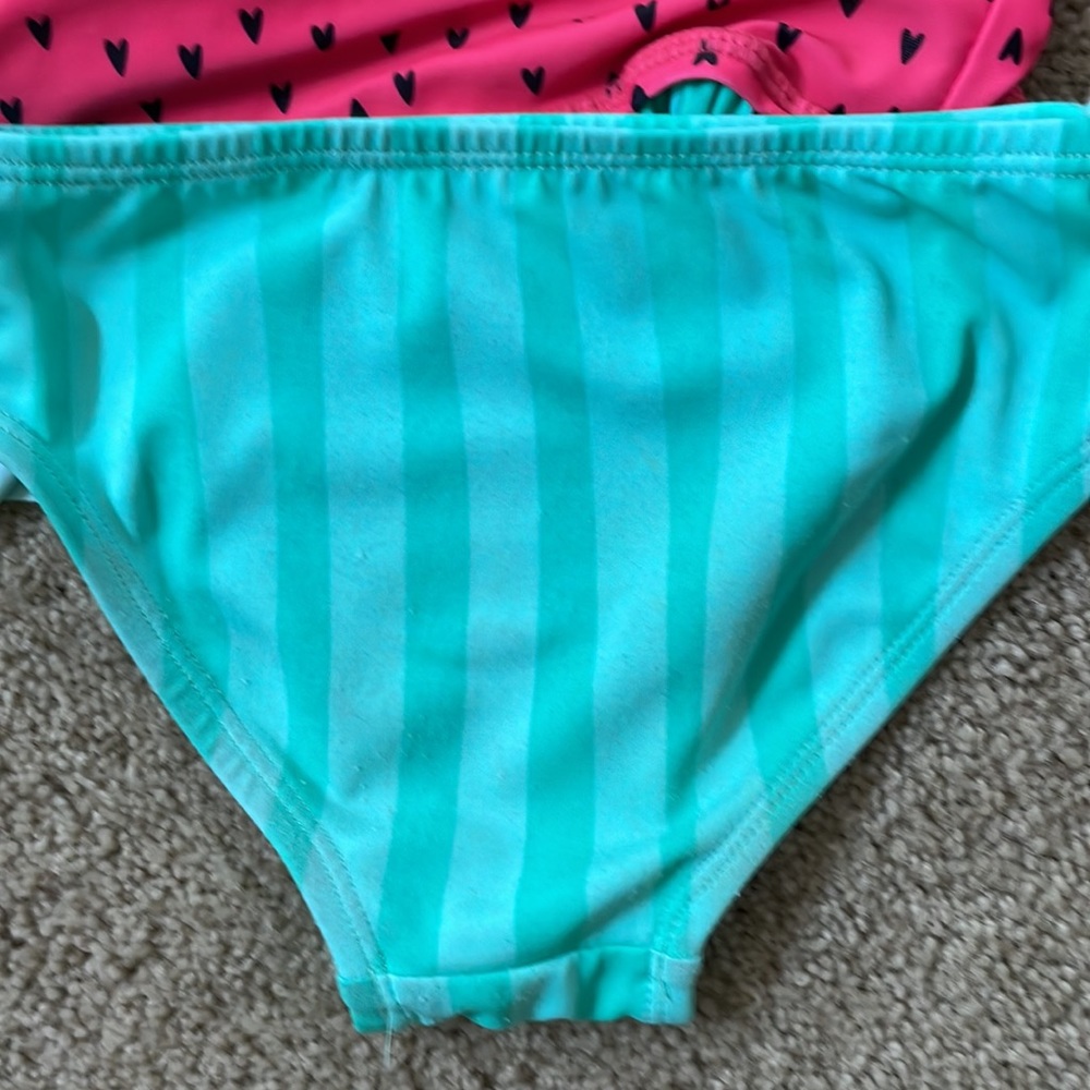 Watermelon Tankini Rashguard Swimsuit - Picture 2 of 2